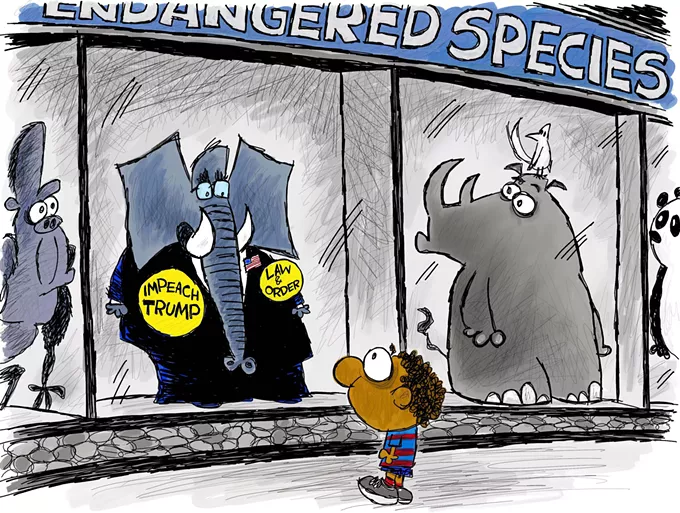 Claytoon of the Day: Endangered Species