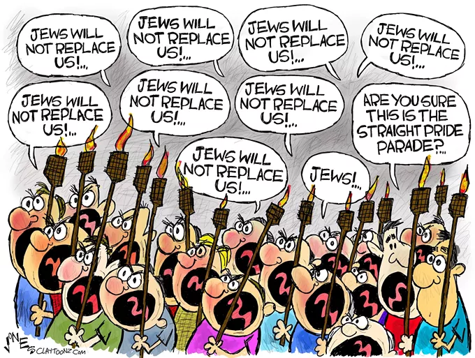 Claytoon of the Day: Straight Pride Parade