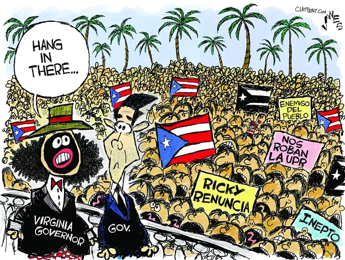 Claytoon of the Day: Blackface Meets Rickyface