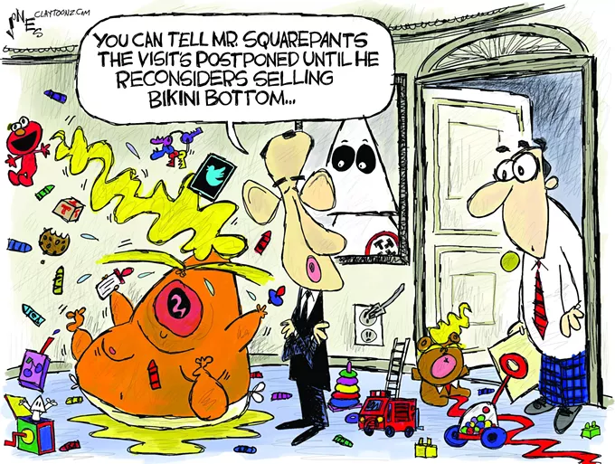 Claytoon of the Day: A Danish Denial