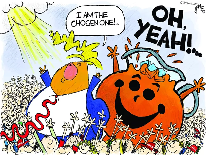 Claytoon of the Day: The Chosen One