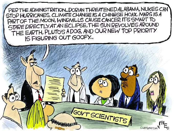 Claytoon of the Day: Goofy Science