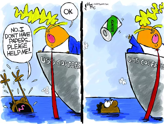 Claytoon of the Day: Bahama Trauma