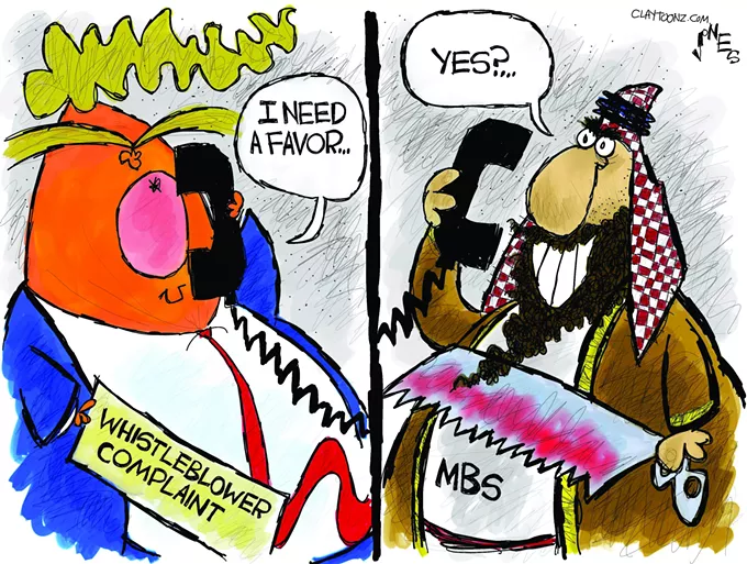 Claytoon of the Day: A Trump Favor