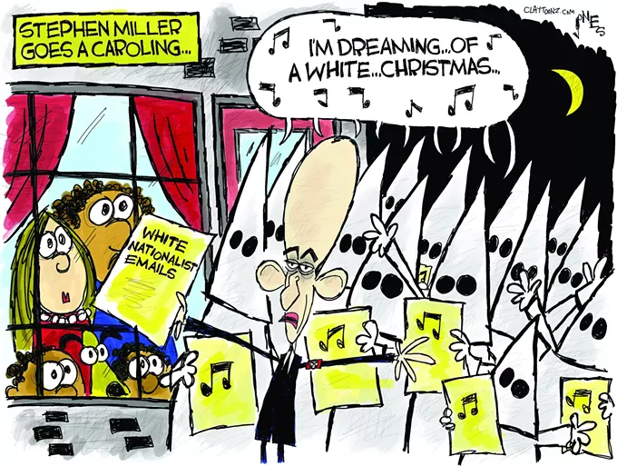 Claytoon of the Day: Miller Gets His White On
