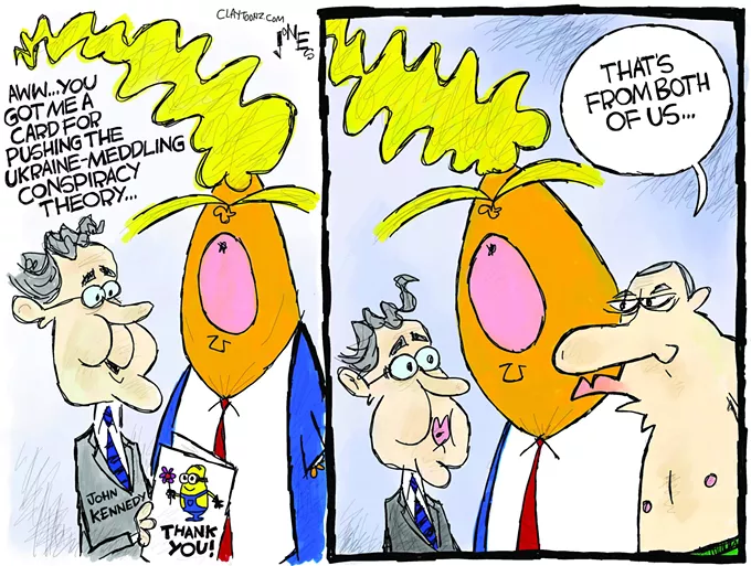 Claytoon of the Day: Putin's Minions