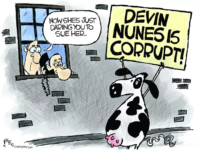 Claytoon of the Day: Moo Trouble For Devin