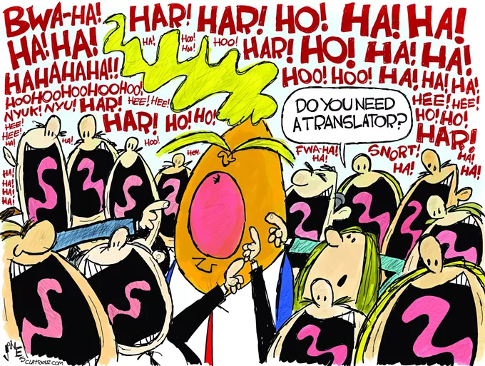 Claytoon of the Day: Tickle Me NATO