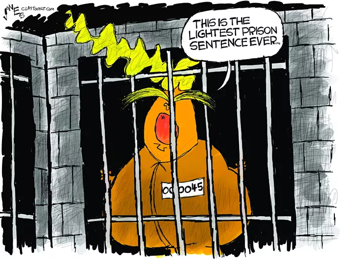 Claytoon of the Day: Impeachment Light?