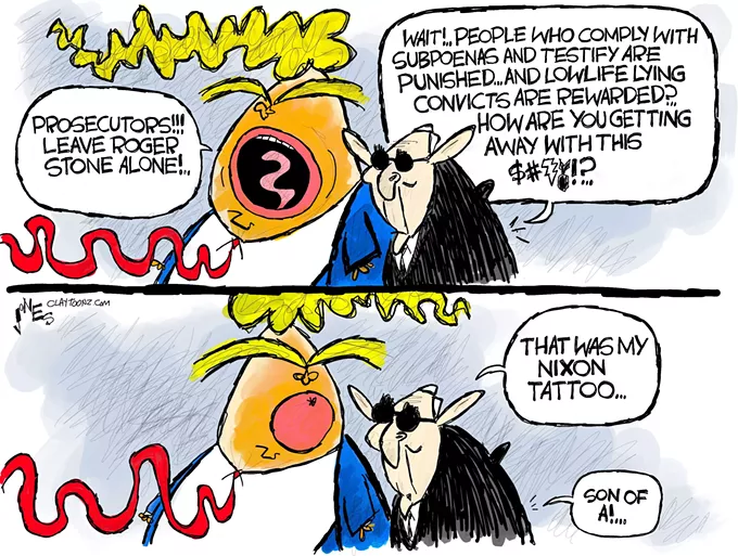 Claytoon of the Day: Shut The Tat's Trap
