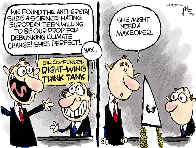 Claytoon of the Day: Anti-Greta