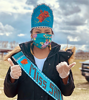 Native American Pageant Winner Steps Up to Help Tribe and Winds Up Shipping Masks Across North America