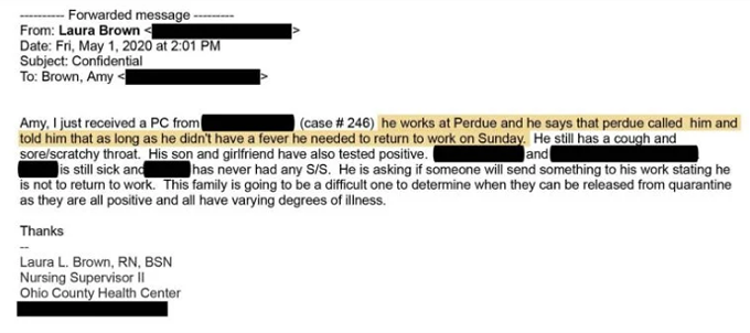 Emails Reveal Chaos as Meatpacking Companies Fought Health Agencies Over COVID-19 Outbreaks in Their Plants
