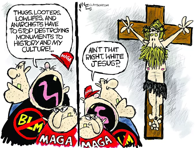 Claytoonz: White Jesus