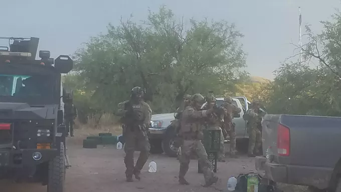 Border Patrol Detains Dozens at No More Deaths Camp
