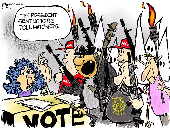Claytoonz: Presidential Poll Watchers