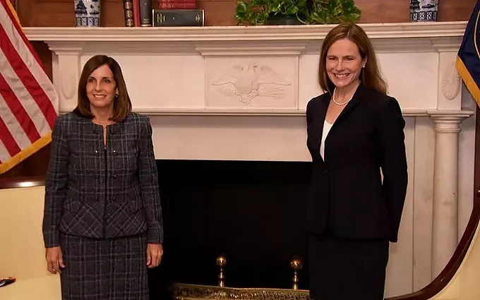 McSally heaps praise on Barrett on eve of first confirmation vote