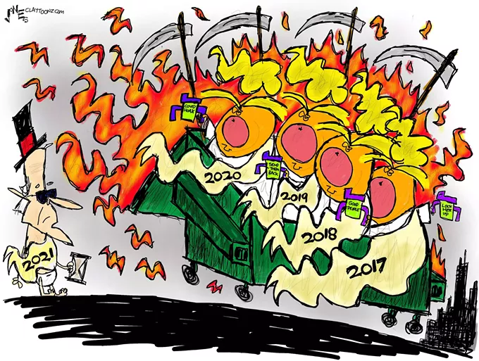 Claytoonz: May Old Trumpster Fires Be Forgot