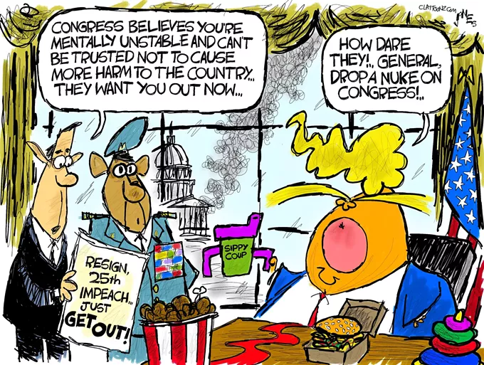 Claytoonz: Impeach Baby