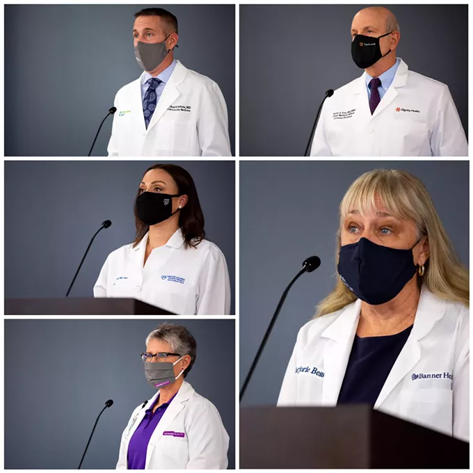 Arizona's Top Hospital Officials Provide Alarming News on State of COVID-19 (2)