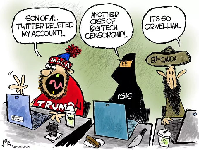 Claytoonz: Big Tech Censorship