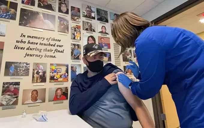 Vaccinating the homeless: Some have received doses, others await their turn