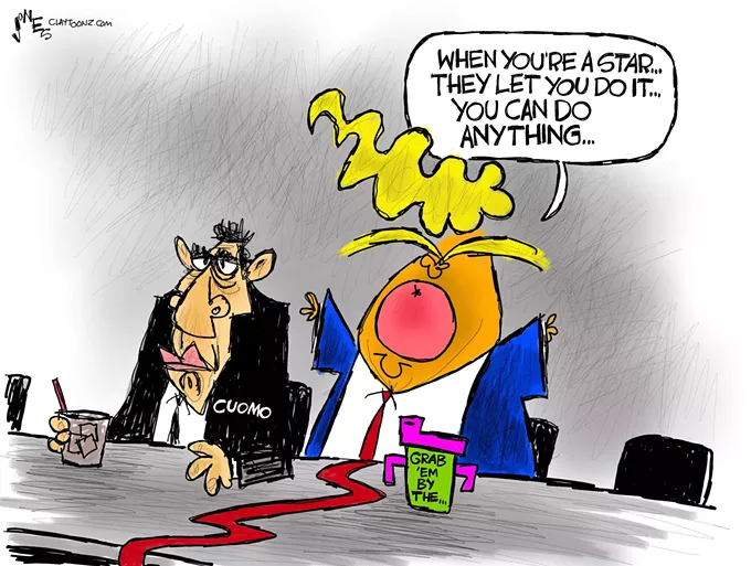 Claytoonz: Grab 'Em By The Cuomo