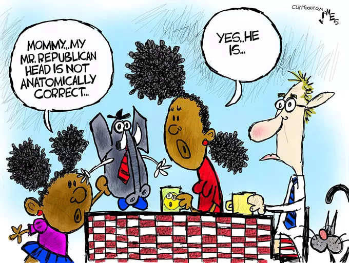 Claytoonz: Anatomically-Correct Republicans