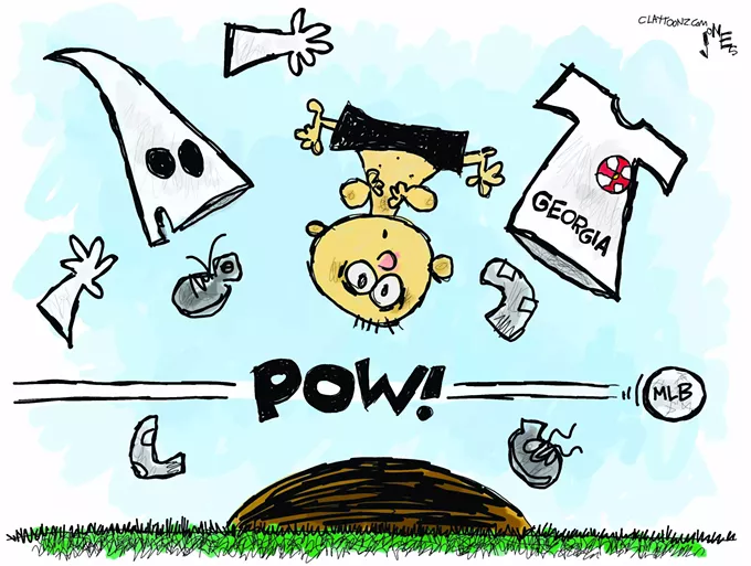 Claytoonz: No Ball For Racists