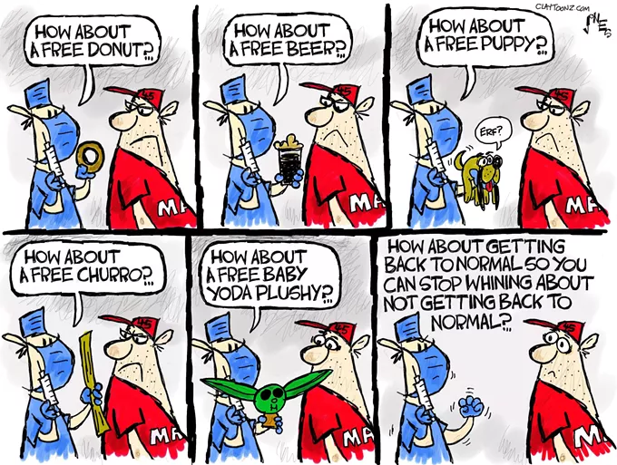 Claytoonz: Vaccine Incentives
