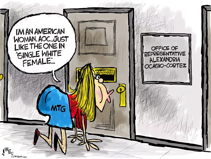 Claytoonz: Creepy White Female