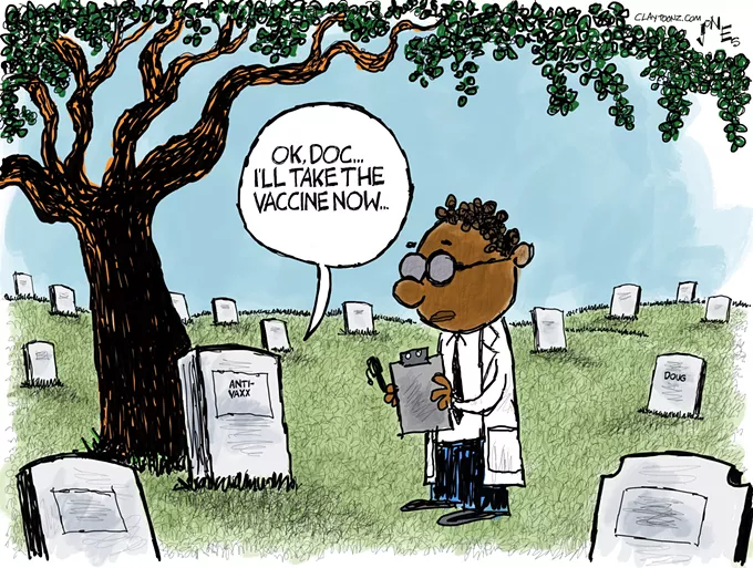 Claytoonz: Too Late To Vaccinate