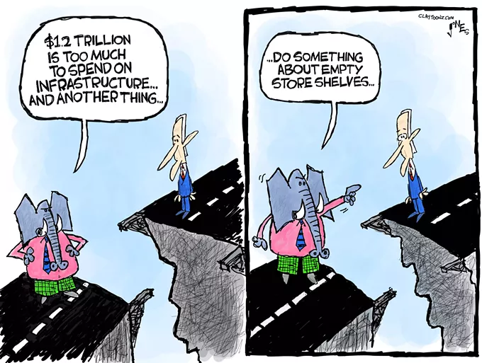 Claytoonz: Empty Shelves Empty Logic