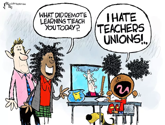 Claytoon: Fun With Teachers Unions