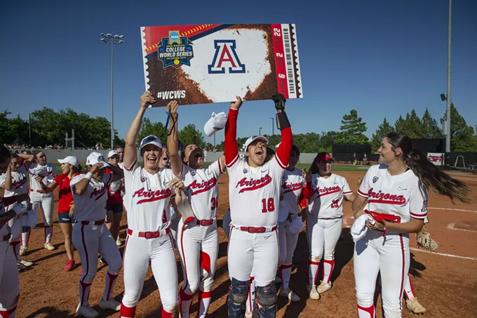 UA women’s softball team headed to College World Series