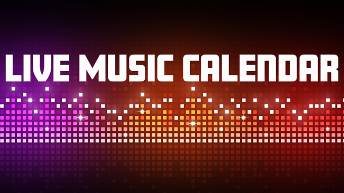 Live Music Calendar April 1 to April 5