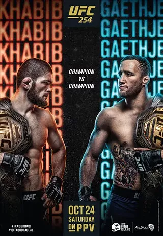 Image: Ufc 254: khabib vs. gaethje