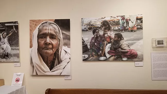 Photographer Marie Plakos captured pictures of women and children on a trip to India. Plakos said India is her favorite place to travel because the contrasts between sights, sounds and smells of the region.
