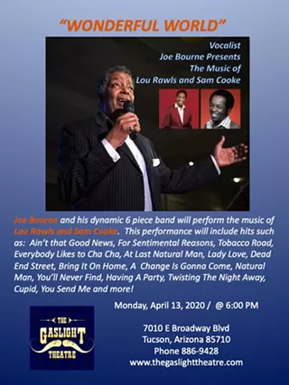 Image: Wonderful World- Joe Bourne sings Sam Cooke and Lou Rawls