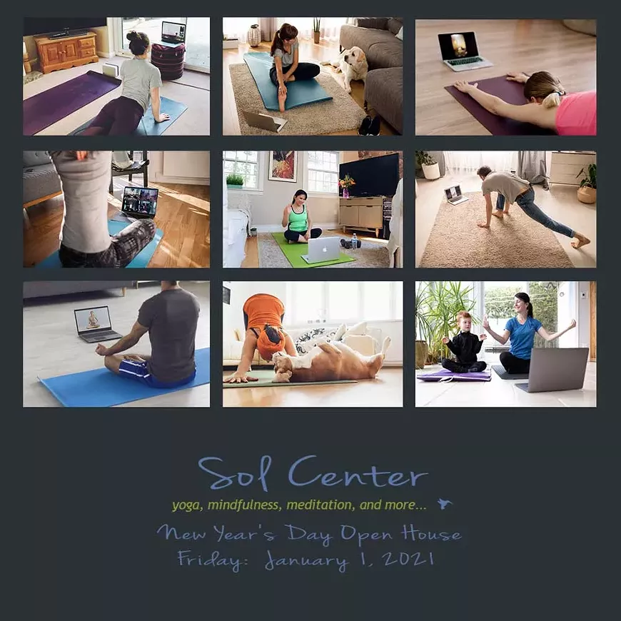 Sol Center Tucson AZ - Open House &ndash; Free Classes all of New Year&rsquo;s Day 2021